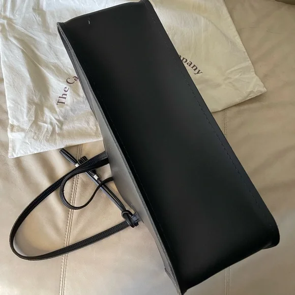 $300 Cambridge Satchel Company Black Leather Tote - excellent, rare find! - Picture 5 of 11